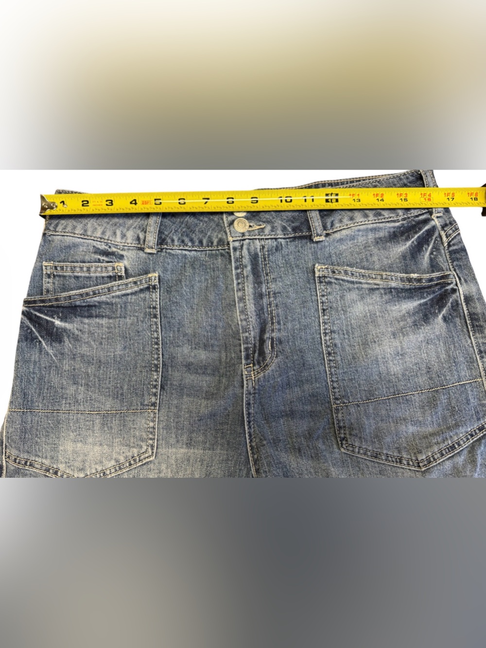 EUC Pilcro The Wanderer Denim Shorts - Picture 5 of 11